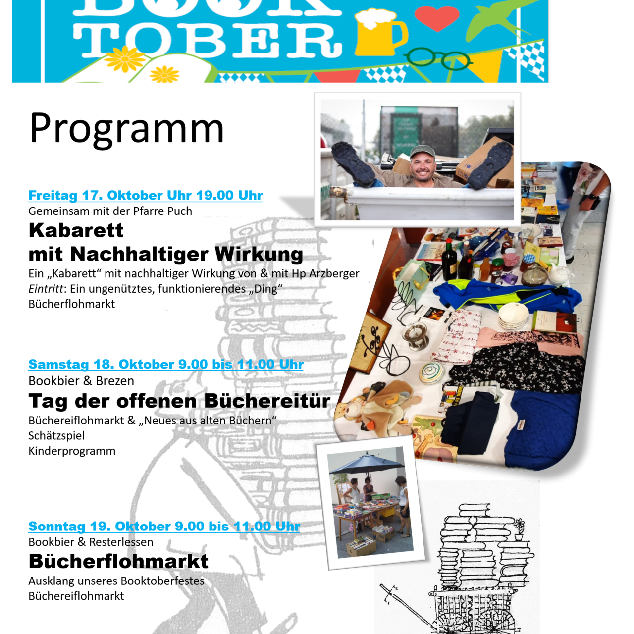 Programm Booktoberfest 2025